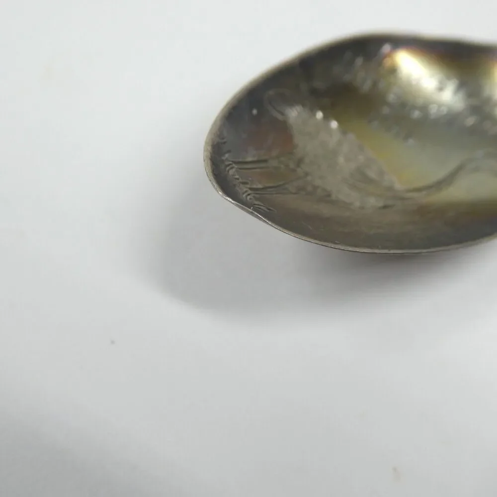 Cawston Ostrich Farm California Sterling Silver Souvenir Spoon Vintage 4